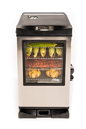 Masterbuilt 20070910 30-Inch Black Electric Digital Smoker, Top Controller