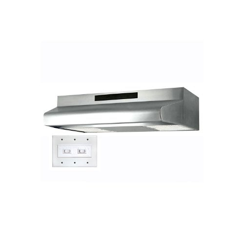 Air King ES368ADA 36-Inch ADA-Compliant Energy Star Qualified Under Cabinet Range Hood with 2-Speed Blower and 270-CFM, Stainless Steel Finish