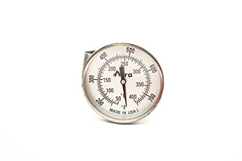 Aura Outdoor Products AOP-TPT-A Non-Digital TPT Tel-Tru Temperature Gauge Thermometer for Big Green Egg, Kamado Joe, Primo
