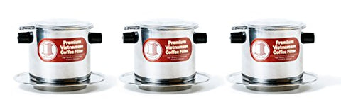 Vietnamese Coffee Filter Set. Also known as a Vietnamese Coffee Maker or Press Extra Large