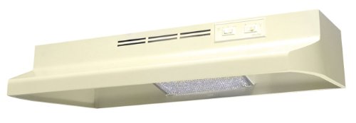 Air King AV1425 Advantage Convertible Under Cabinet Range Hood with 2-Speed Blower and 180-CFM, 7.0-Sones, 42-Inch Wide, Almond Finish