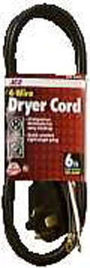 Ace Dryer Cord-4 Wire (FSR0825-1-ACA)