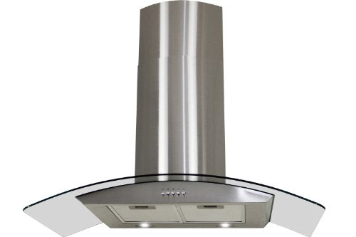 FIREBIRD New 30" European Style Wall Mount Stainless Steel Range Hood Vent W/Push Button Control FBTK-S307H-75