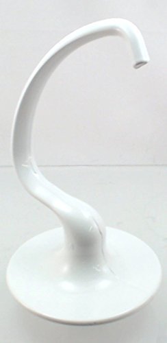 KitchenAid Mixer 5 Qt Coated Dough Hook K5ADH, W10674621, 9707672, AP3772068, PS974263