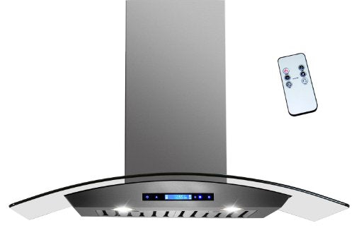 AKDY 30" Wall Mount Range Hood AZ-D05-75 Stainless Steel Vent Hood W/Remote