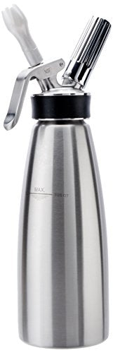 ISI Gourmet Whip-Quart, Brushed Stainless Steel