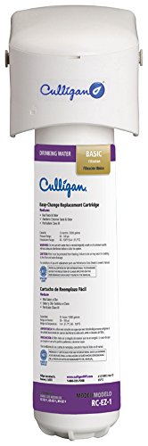 Culligan IC-EZ-1 EZ-Change Inline Icemaker and Refrigerator Filtration System, Basic 3,000 Gallon Filter Included