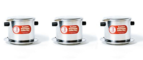 Vietnamese Coffee Filter Set. Also known as a Vietnamese Coffee Maker or Press Extra Large