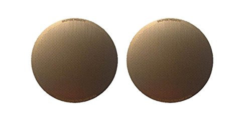 GoldTone Reusable Disk Coffee Filter for Aeropress Coffee and Espresso Makers - Stainless Steel (2-PACK)