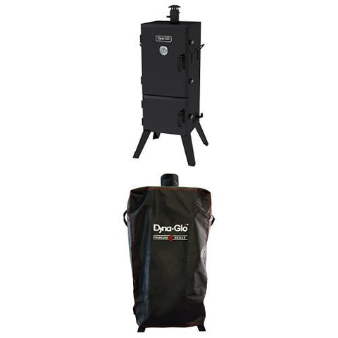 Dyna-Glo Double Door Vertical Smoker-15