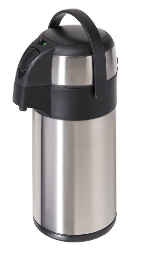 Oggi 102-Ounce Pumpmaster with Stainless Steel Liner, Push Action Pump and Safety Lock