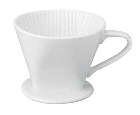 HIC Filter Cone, Matte Red, Number 1-Size, Brews 1 to 2-Cups