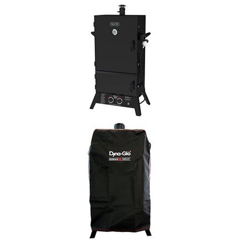 Dyna-Glo Double Door Vertical Smoker-15