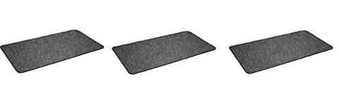 Montana Grilling Gear Premium Grill Mat by for Gas or Electric Grill – Use this Absorbent Grill Pad Floor Mat to Protect Decks and Patios from Grease Splatter and Other Messes – 30” X 48”