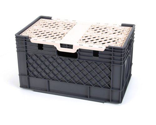 Silver King 25791 Milk Crate with Boxed Lid