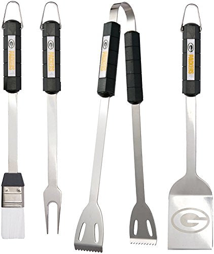 NFL Green Bay Packers 4-Piece Barbecue Set