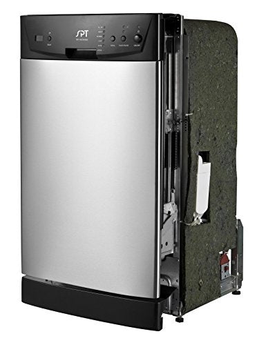 SPT SD-9252SS Energy Star 18" Built-In Dishwasher, Stainless Steel