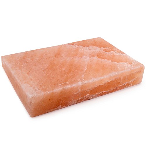 Zenware 12" x 8" x 2" Natural Himalayan Block Cooking Salt Plate