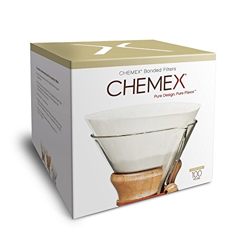 Chemex Bonded Coffee Filters, Circle, 100ct