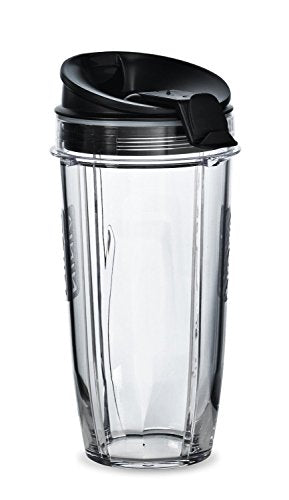 Nutri Ninja Blender 24 oz Cup and Sip N Seal Lid | Auto IQ Duo