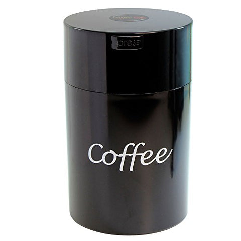 Coffeevac 1 lb - The Ultimate Vacuum Sealed Coffee Container, Blue Tint Cap & Body