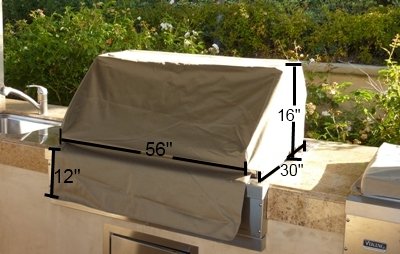 Formosa Covers BBQ side burner & built-in grill cover up to 56" (side burner, 30" L, 33" L, 36" L, 45" L, 56" L)