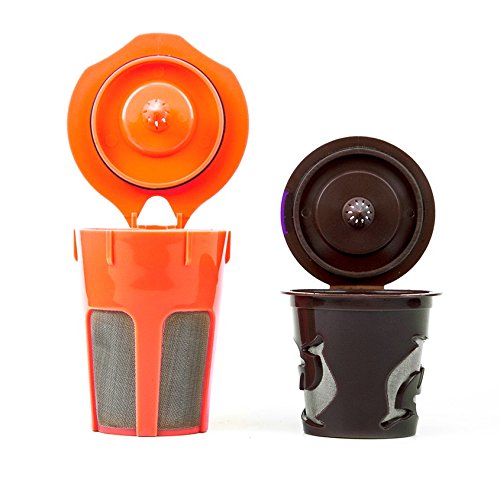 Morning Wood Coffee: K Carafe Reusable Filter and Reusable K Cup Filter Combo Pack: Compatible with all K Cup & K Carafe Brewers including Keurig 2.0. Keurig Accessories for Your Keurig Coffee Maker.