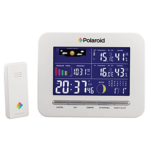 Polaroid PDC001 Wireless Weather Station Clock