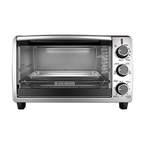 BLACK+DECKER TO1675B 6-Slice Convection Countertop Toaster Oven