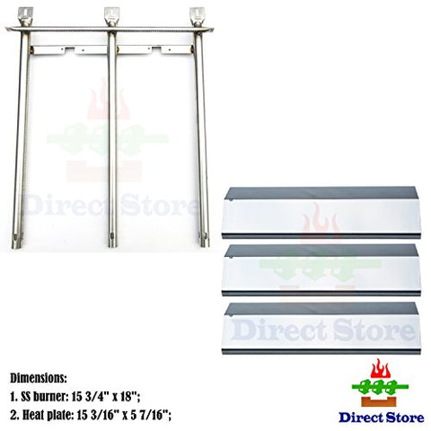 Direct store Parts Kit DG124 Replacement Tuscany SGR30ML,SGR30M Gas Grill Burner & Heat Plate