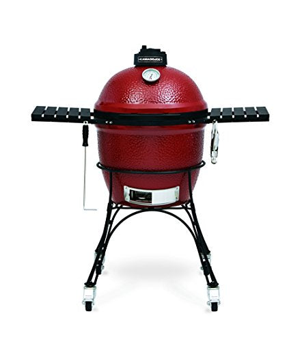 Kamado Joe KJ23RH Classic Joe Grill, 18", Red