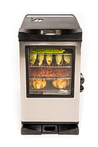 Masterbuilt 20070910 30-Inch Black Electric Digital Smoker, Top Controller