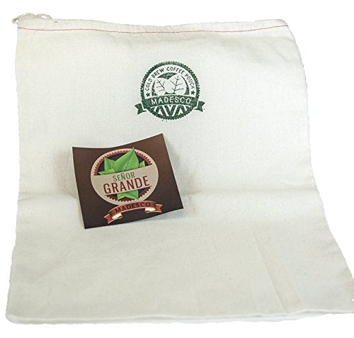 5-Gallon-sized Madesco "Senior Grande" Cold Brew Coffee Filter Restaurant Grade (bucket/dispenser not included)