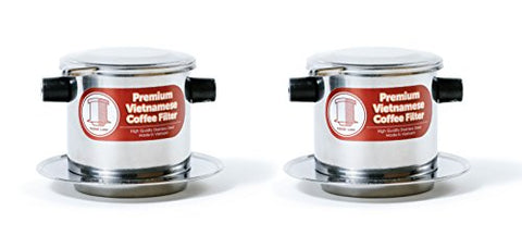 Vietnamese Coffee Filter Set. Also known as a Vietnamese Coffee Maker or Press Extra Large