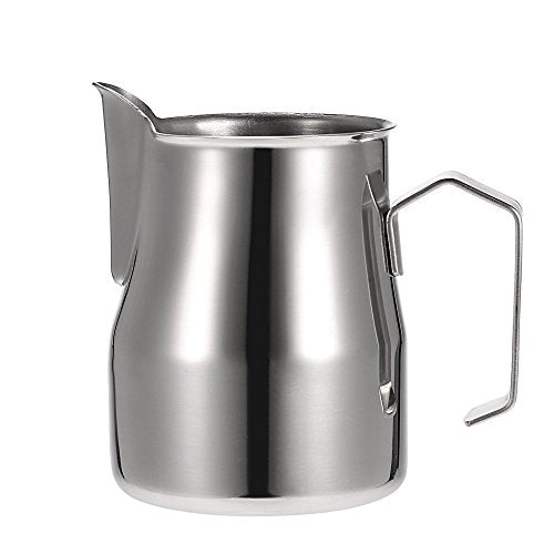 Anself Stainless Steel Milk Frothing Pitcher Espresso Measuring Cups