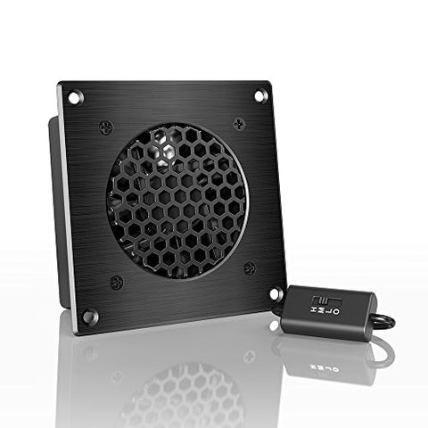 AC Infinity Single Quiet Cabinet Fan Kit, for Home Theater AV Amplifier Media Cooling