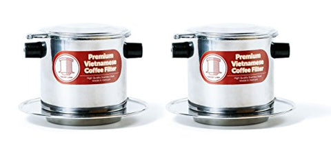 Vietnamese Coffee Filter Set. Also known as a Vietnamese Coffee Maker or Press Extra Large