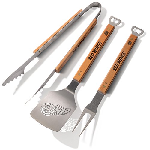 NHL Detroit Red Wings Classic Series 3-Piece BBQ Set