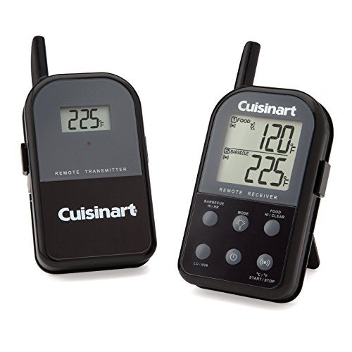 Cuisinart CSG-900 Wireless Dual Probe Grilling Thermometer, Black