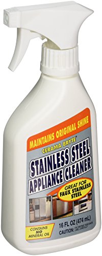 CERAMA BRYTE 40616 STAINLESS STEEL APPLIANCE CLEANER CERAMA BRYTE 40616 STAINLESS STEEL AP