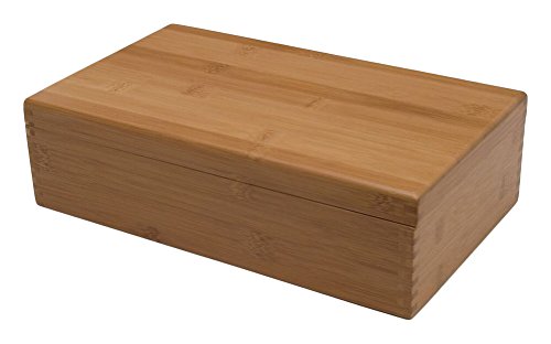 Lipper International 8188 Bamboo Tea Storage Box