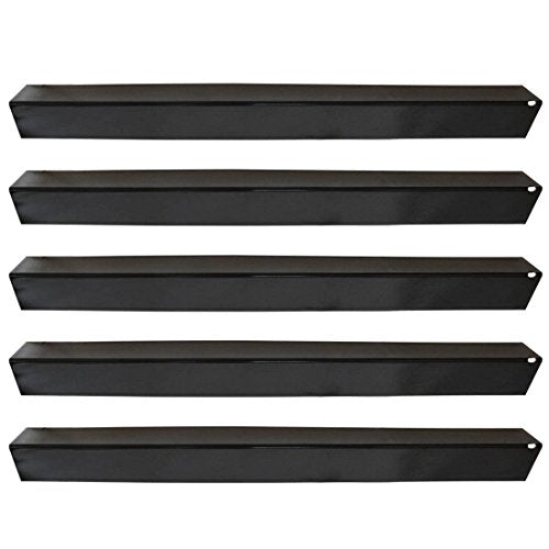 onlyfire Gas Grill Replacement Porcelain Steel Flavorizer Bars/Heat Plate for Weber 7536, Set of 5, 22 1/2 inches