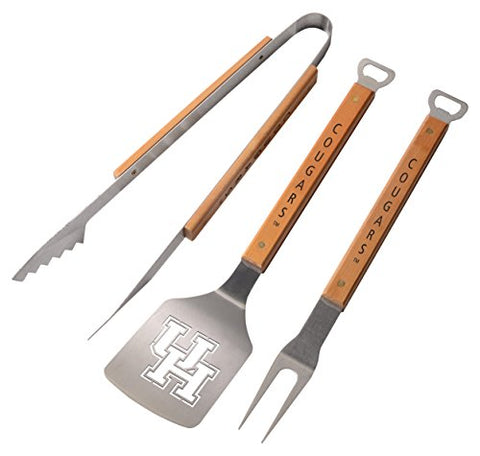 NCAA Alabama Crimson Tide 3PC BBQ Set, Heavy Duty