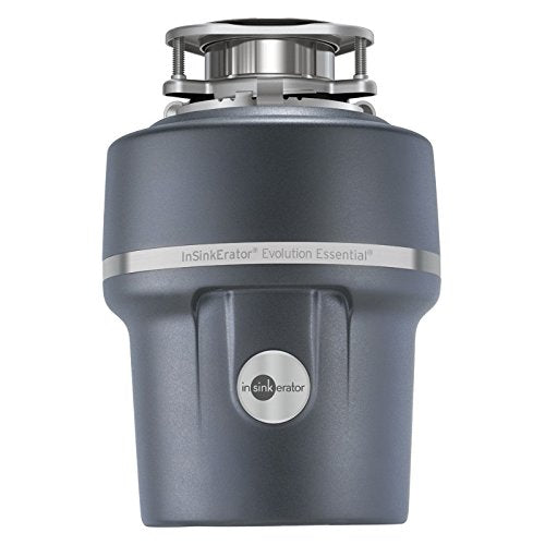 InSinkErator Essential XTR Garbage Disposal, 3/4 hp Food Disposal Unit, Gray