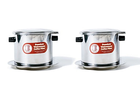 Vietnamese Coffee Filter Set. Also known as a Vietnamese Coffee Maker or Press Extra Large