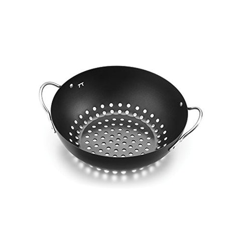 Outset 76163 Grill Skillet with Removable Handle, Non-Stick