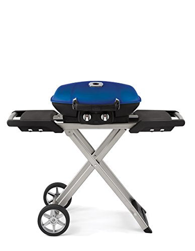 Napoleon TravelQ 285 Portable Propane Grill with Scissor Cart