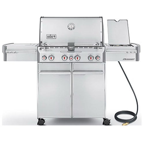 Weber Summit 7170001 S-470 Stainless-Steel 580-Square-Inch 48,800-BTU Liquid-Propane Gas Grill