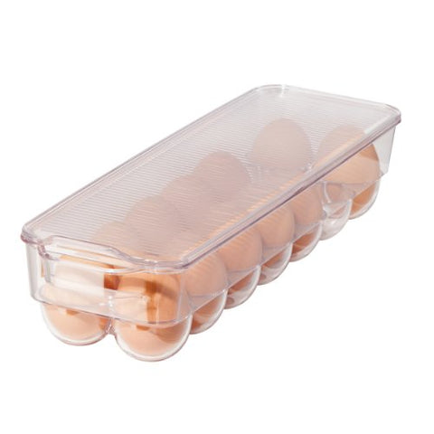 Oggi  Clear Stackable Storage Bin for Fridge