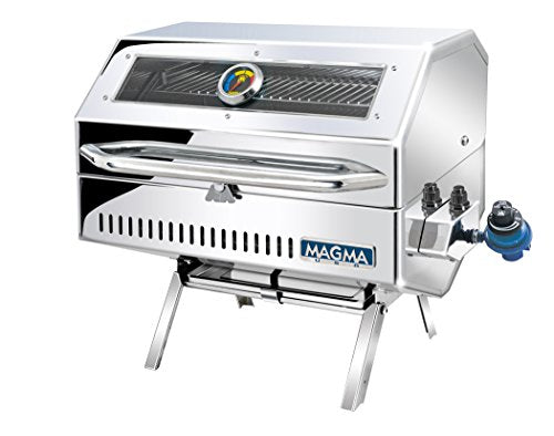 Magma Products, A10-1218-2GS Catalina 2 Infra Red Gourmet Series Gas Grill, Polished Stainless Steel